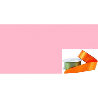 Ruban Satin 38mm Rose Clair (rouleau 20m)