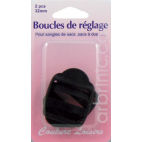 Boucles de réglage pour sangle 32 mm (x2)