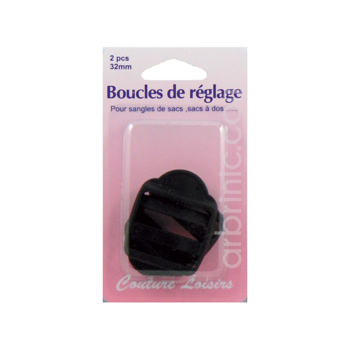 Boucles de réglage pour sangle 32 mm (x2)