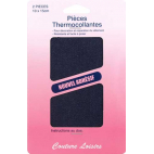 Pièce thermocollante - Coton Jeans Foncé (x2)