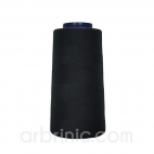 Polyester Serger and sewing Thread Cone (2743m) Black