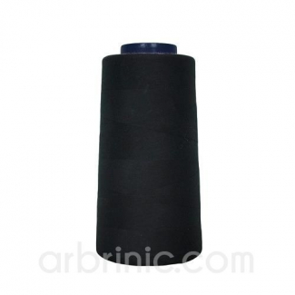 Polyester Serger and sewing Thread Cone (2743m) Black