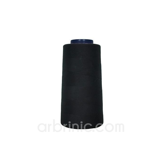 Polyester Serger and sewing Thread Cone (2743m) Black