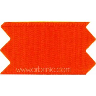 Ruban Satin double face 11mm Orange (au mètre)