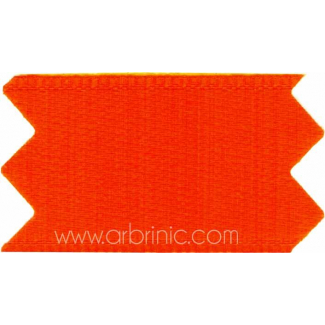 Satin Ribbon double face 11mm Orange (by meter)