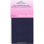 Pièce thermocollante - Percale coton Marine