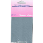 Pièce thermocollante - Percale coton Gris Clair