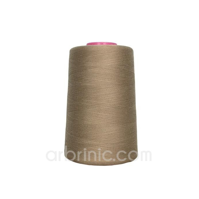 Polyester Serger and sewing Thread Cone (4573m) Coffee