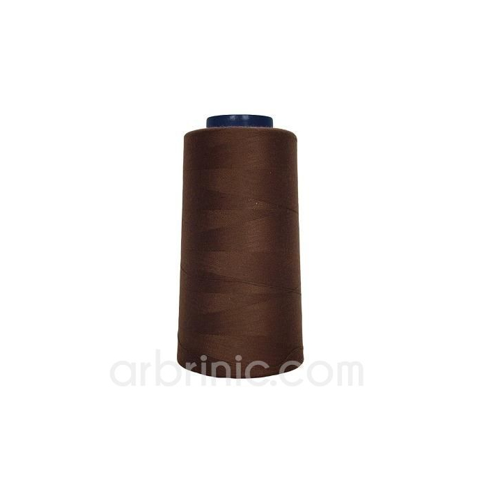 Polyester Serger and sewing Thread Cone (2743m) Brown