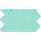 Satin Ribbon double face 25mm Light Turquoise (by meter)