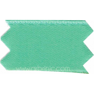 Satin Ribbon double face 11mm Turquoise (by meter)