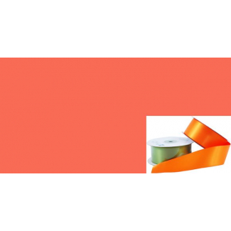 Satin Ribbon 38mm Salmon (20m roll)