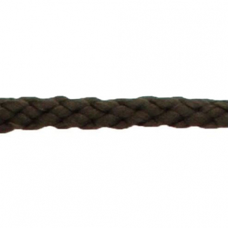 Braided Poly Cord 5mm Dark Brown (by meter)