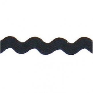 Croquet zigzag 6mm Marine (au mètre)