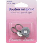 Rallonge Boutons métal 3 tailles (x3)