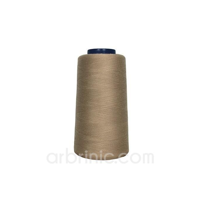 Polyester Serger and sewing Thread Cone (2743m) Coffee