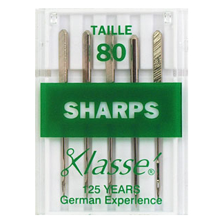 Machine needles Sharp 80/12 (x5)