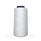 Cône fil polyester Blanc (2743m)