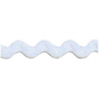 Croquet zigzag 6mm Blanc (au mètre)