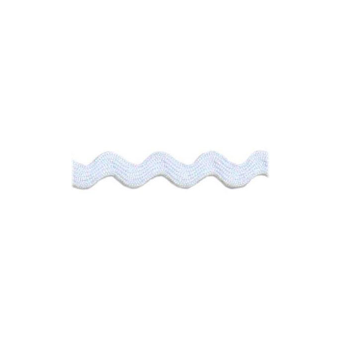 Croquet zigzag 6mm Blanc (au mètre)