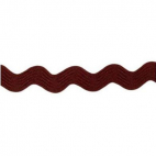 Ric rac 6mm Burgundy (by meter)