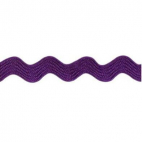 Ric rac 6mm Purple (by meter)