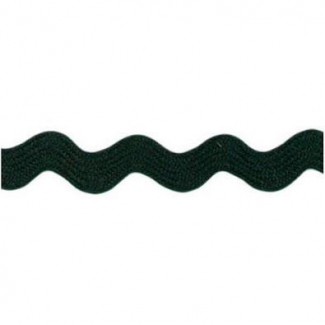 Ric rac 6mm Dark Green (by meter)