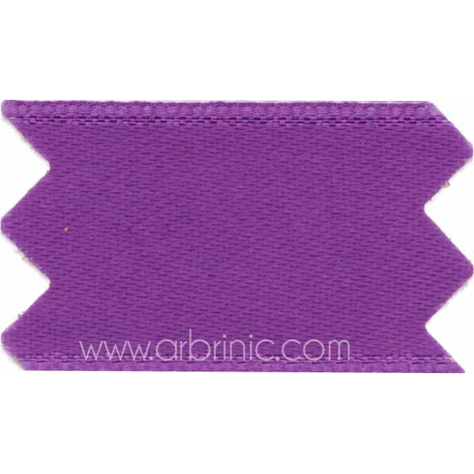 Ruban Satin double face 25mm Violet (au mètre)