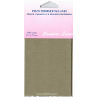 Pièce thermocollante - Percale coton Beige