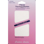 Pièce thermocollante - Coton Blanc (x2)