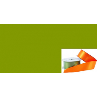 Satin Ribbon 38mm Olive (20m roll)