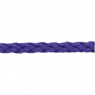 Braided Poly Cord 5mm Purple (by meter)