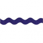 Croquet zigzag 6mm Violet Foncé (au mètre)