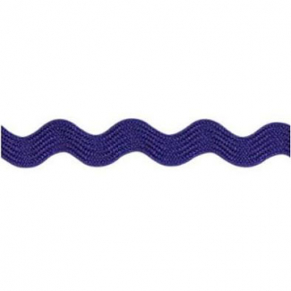 Ric rac 6mm Dark Purple (by meter)