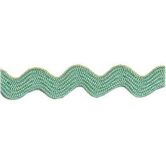 Ric rac 6mm Green (by meter)