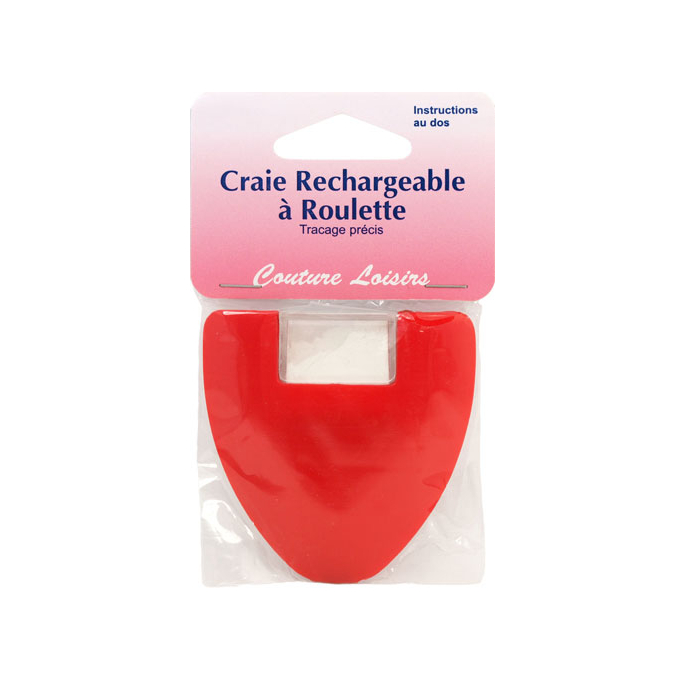 Roulette à Craie rechargeable Couture&Loisirs (blanc)