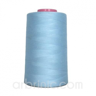 Polyester Serger and sewing Thread Cone (4573m) Light Blue