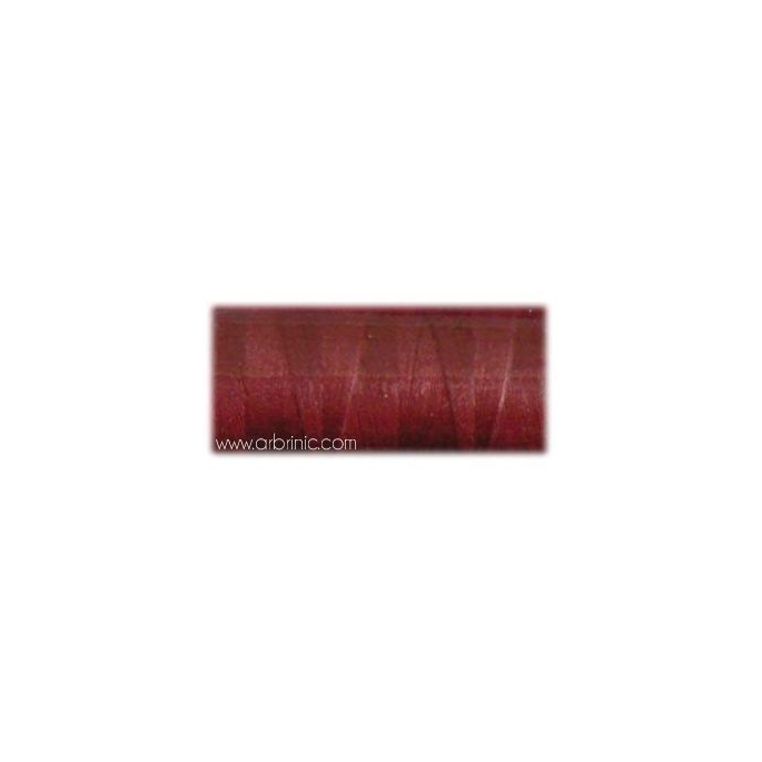 Fil polyester QA 500m Couleur 210 Rouge Foncé