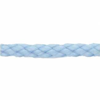 Braided Poly Cord 5mm Light Blue (by meter)