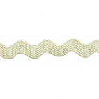 Croquet zigzag 6mm Ecru (au mètre)