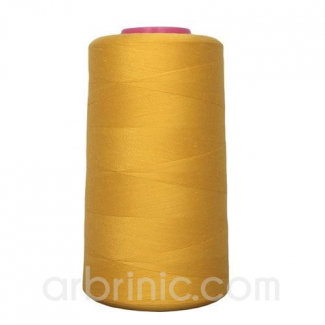 Polyester Serger and sewing Thread Cone (4573m) Gold