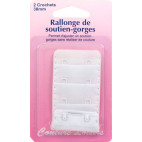 Rallonge Soutien-gorge 38mm 2 crochets - Blanc