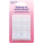 Rallonge Soutien-gorge 50mm 3 crochets - Blanc