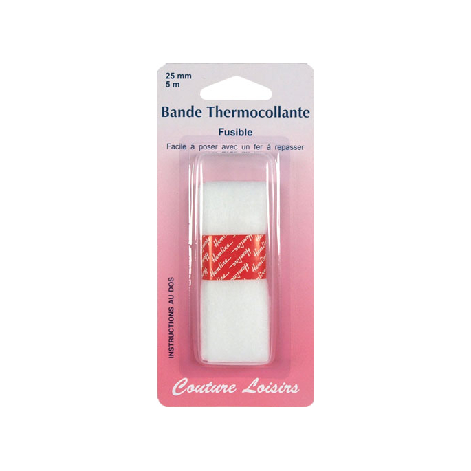 Bande thermocollante pour ourlet - largeur 25mm (5m)