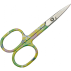 Floral Embroidery Scissors - green