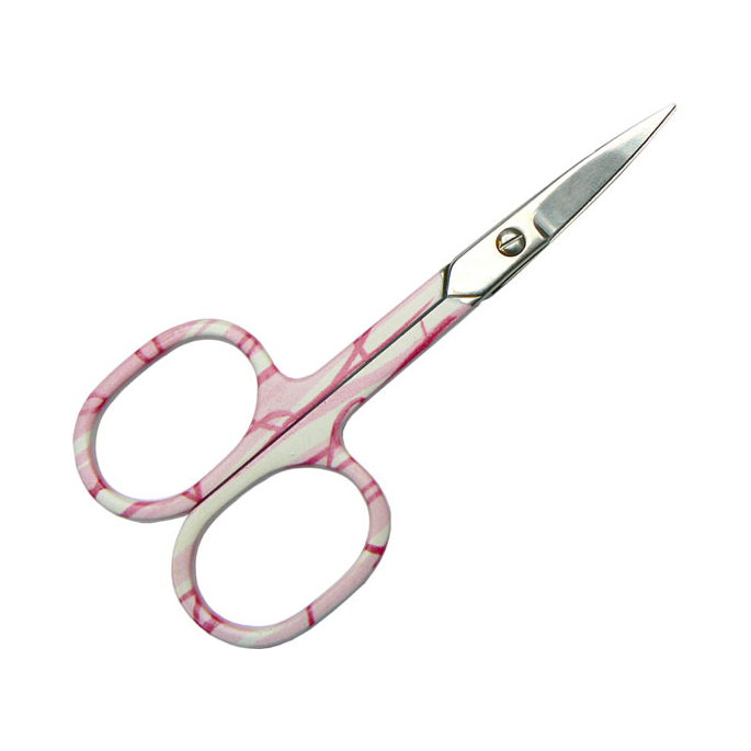 Floral Embroidery Scissors - pink