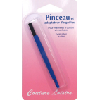 Pinceau brosse et poseur d'aiguille