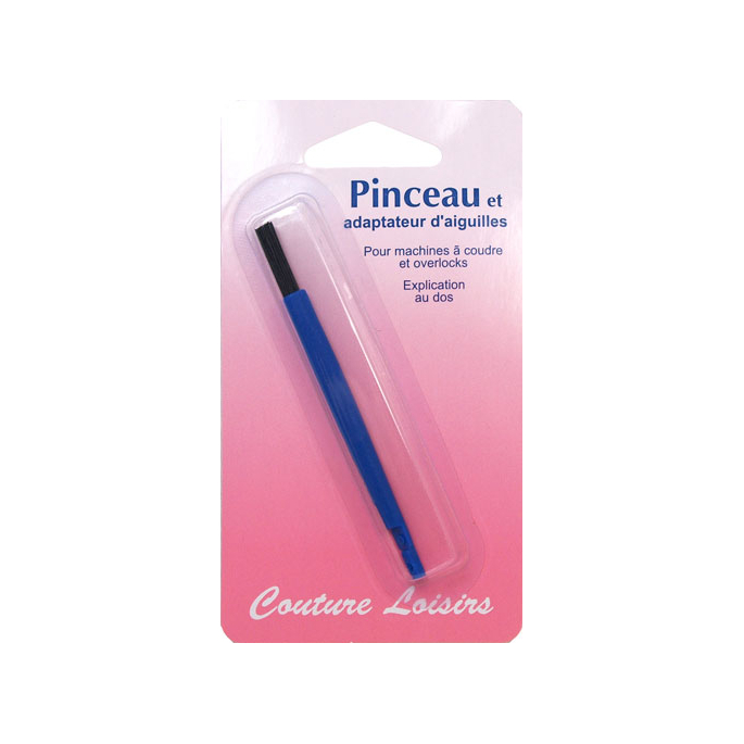 Pinceau brosse et poseur d'aiguille