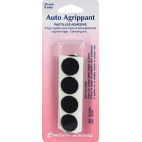 Hook & Loop adhesive Dots - black (8 sets)