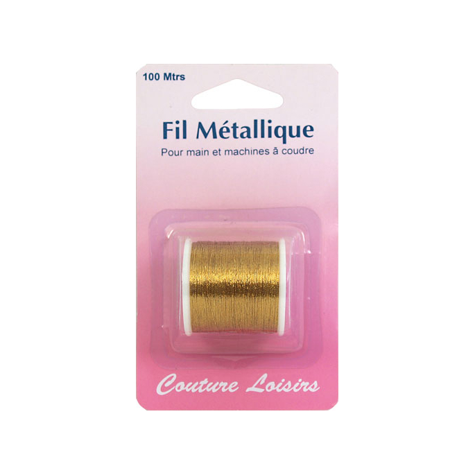 Metallic Sewing Thread Gold (100m)